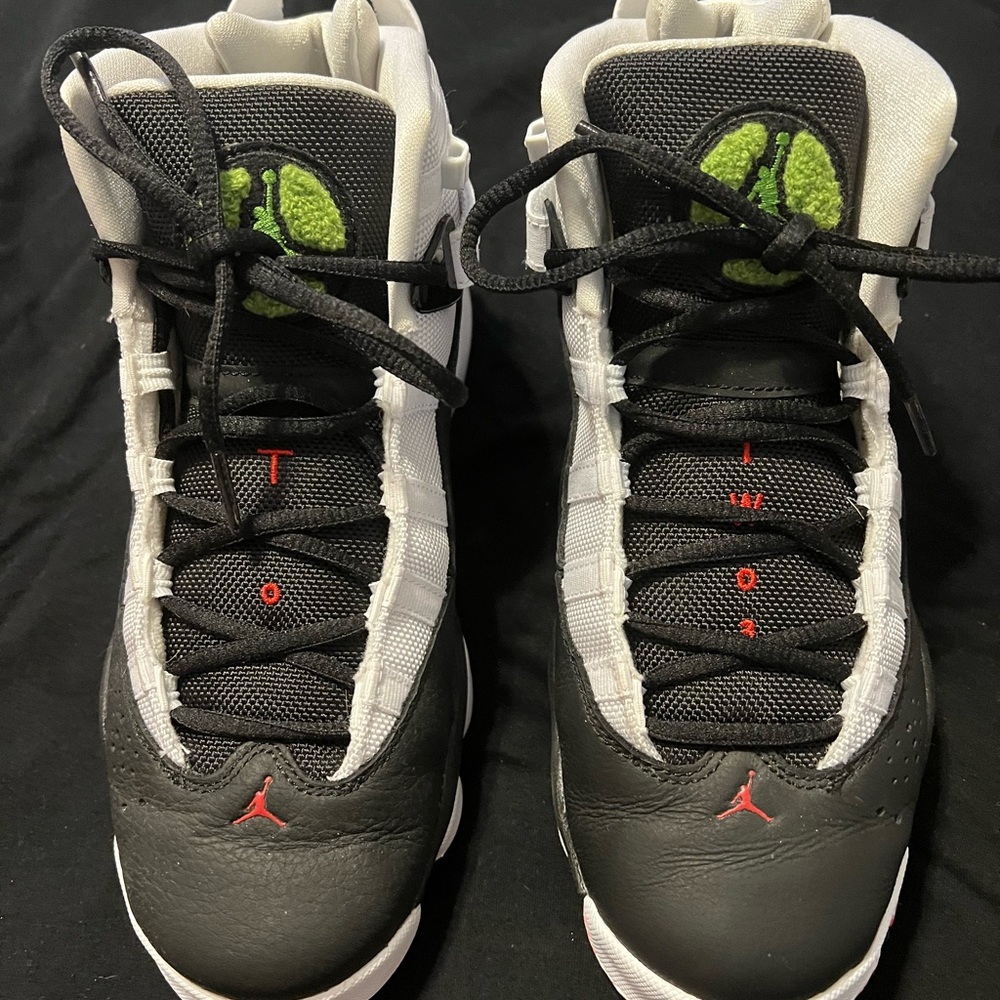 Jordan 6 red black and white